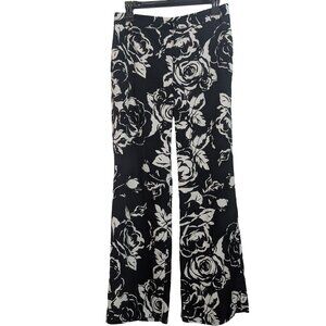 Lauren Ralph Lauren Wide-leg Floral Pants Sz 2P